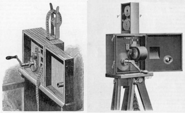 Portable motion picture camera was invented