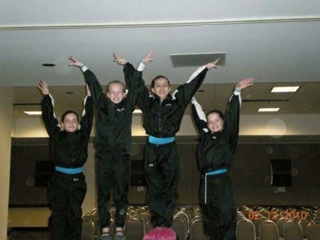 First Gymnastics competition