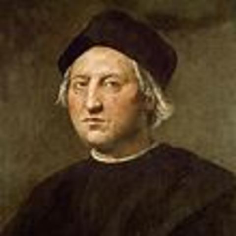 Columbus arrives in America