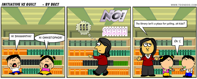 EARLY YEARS - Initiative vs. Guilt - socioemotinal