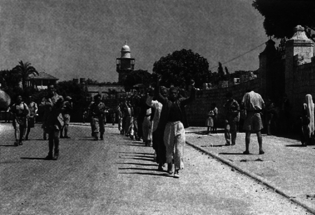 The Arab league march into Israel