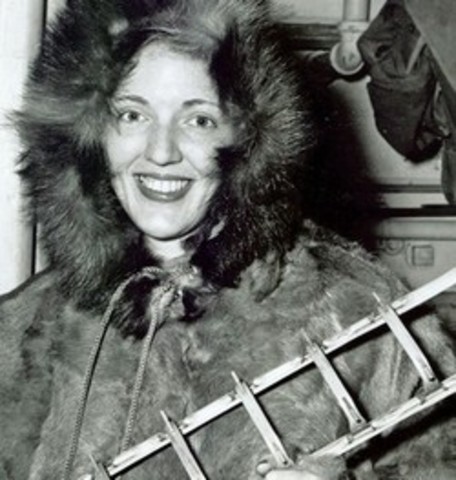 Caroline Mikkelsen is the first woman on Antarctica