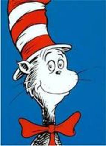 Dr. Seuss Publishes The Cat in the Hat