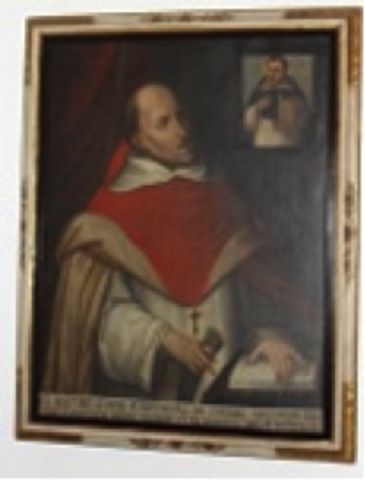 Fray Cristóbal de Torres como Arzobispo de Santafé  (codigo 11)