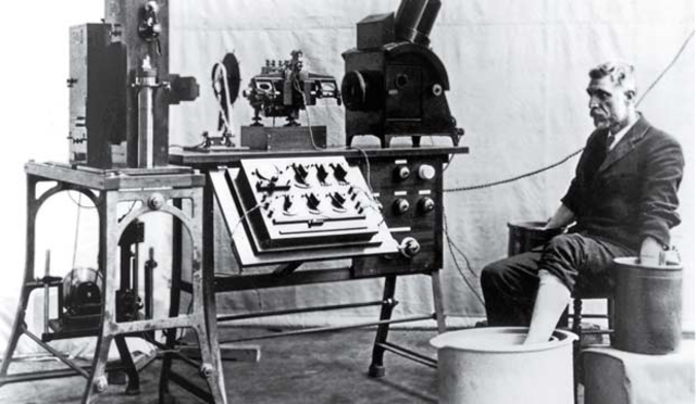 First Electrocardiograph Machine