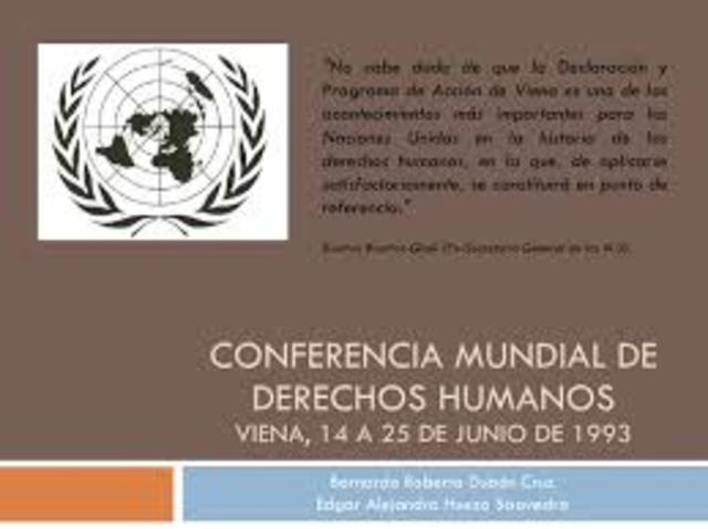 CONFERENCIA INTERNACIONAL DE LOS DD.HH EN TEHERAN