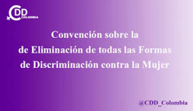 ELIMINACION DE LA DISCRIMINACION DE LA MUJER