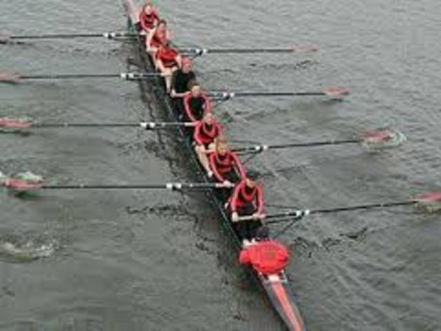 Rutgers First Organized Sport: Rowing!