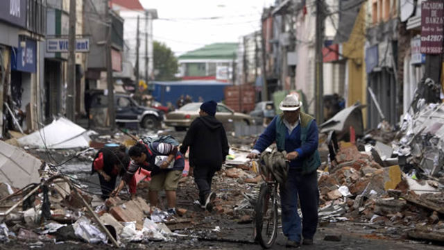 En Chile sucede un nuevo terremoto,