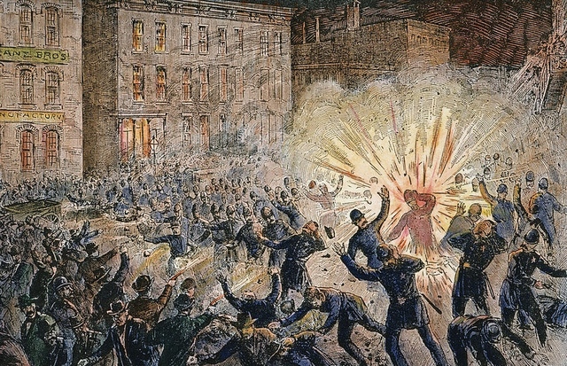 Haymarket Square Riot - May of 1886