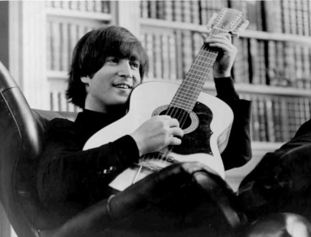 Julia, John Lennon’s mother, bought him his first guitar