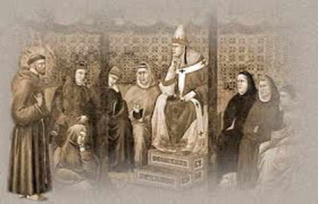 Fundación de la Orden Franciscana