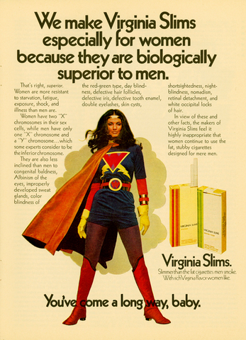 women's freedom, emancipation, and empowerment smoking ad