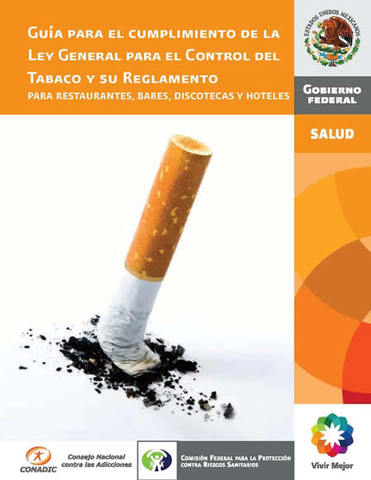 30 de mayo, se publica la Ley General para el control del tabaco.