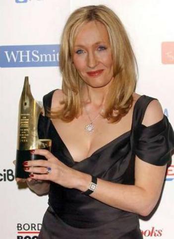 J.K Rowling ganó el Libro Britano del Año