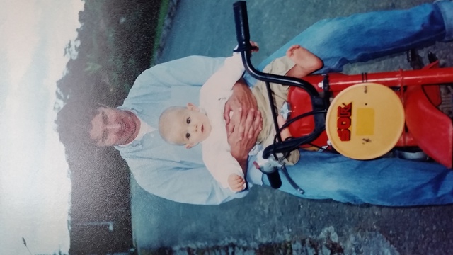 Mi primer paseo en moto.