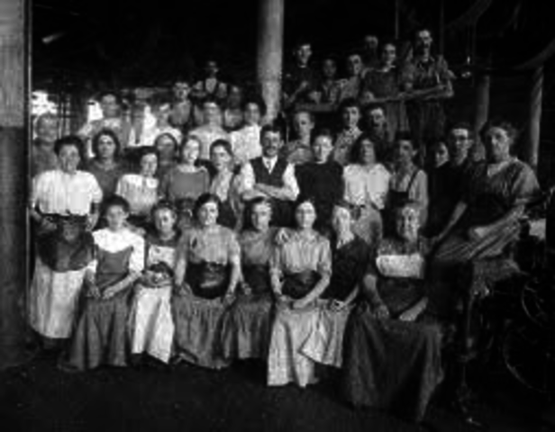 Lowell mill women create first union of working women