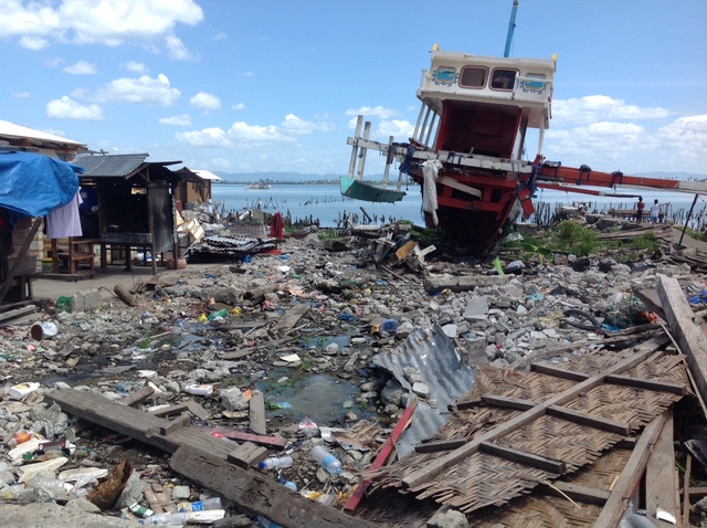 Reconnaissance visits to Tacloban