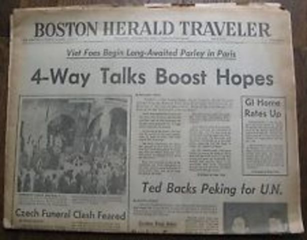 "Cease-Fire!" Peace Talks