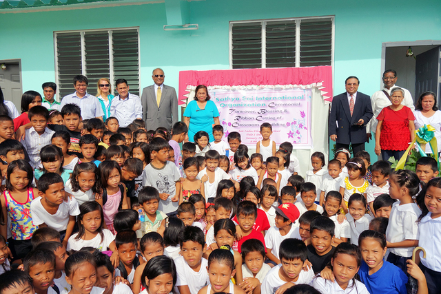 Rebuilding classrooms at San Isidro Elementary School