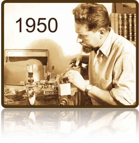 Premier robots mobiles autonomes.