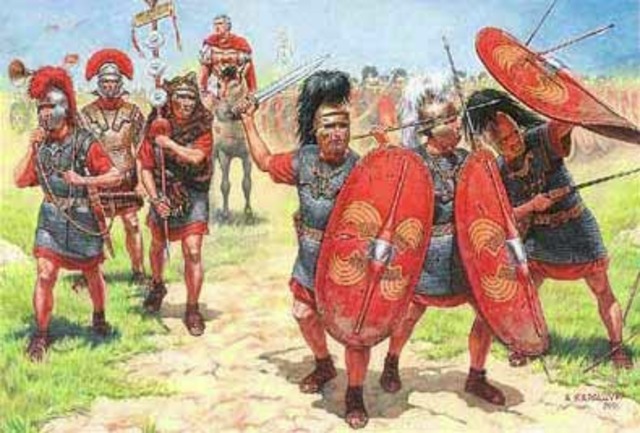 Los romanos invadieron Espana