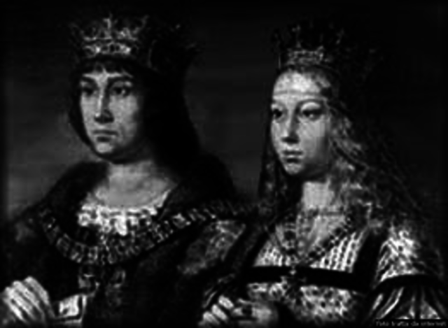 Fernando de Aragon e Lsabel de Castilla se casaron