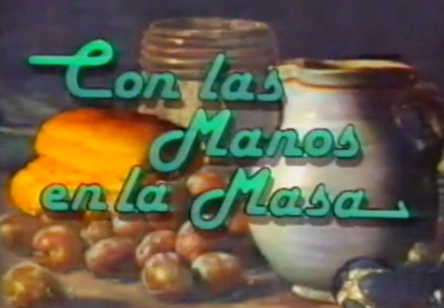 "Con las manos en la masa"