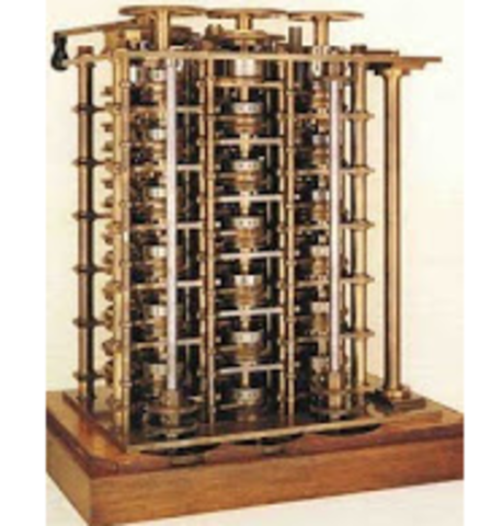 Máquina diferencia y analítica de Babbage