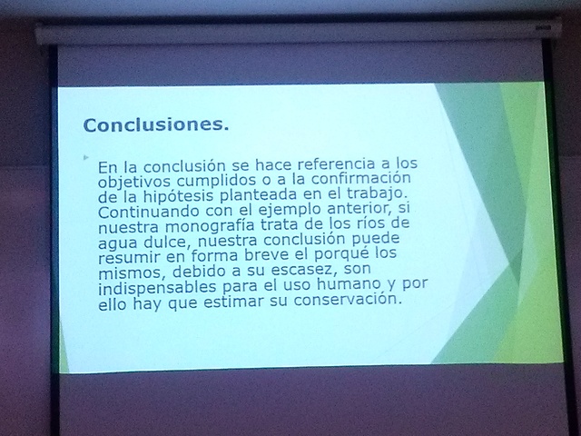 REDACCIÓN DEL ÚLTIMO CAPÍTULO - CONCLUSIONES