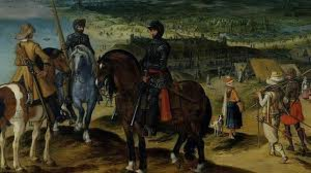 Los espanoles ganaron su primera batalla contra los moros