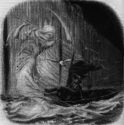 Poe writes his first novel