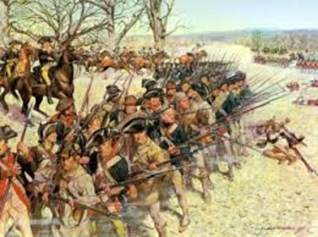 Battle at Guilford Courthouse
