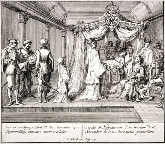 Charles II 's death