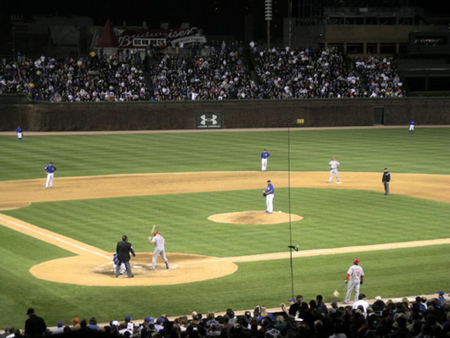 I went to a Cub's game.