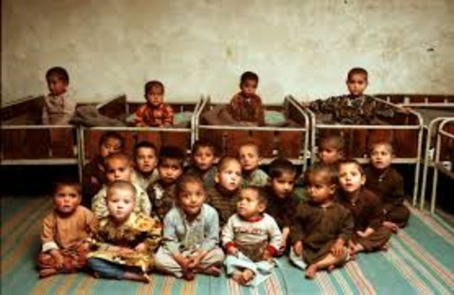 Azzia went to an orphange