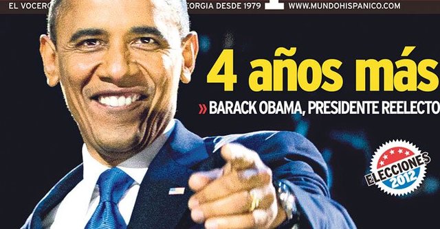 Pol. Obama es reelecto