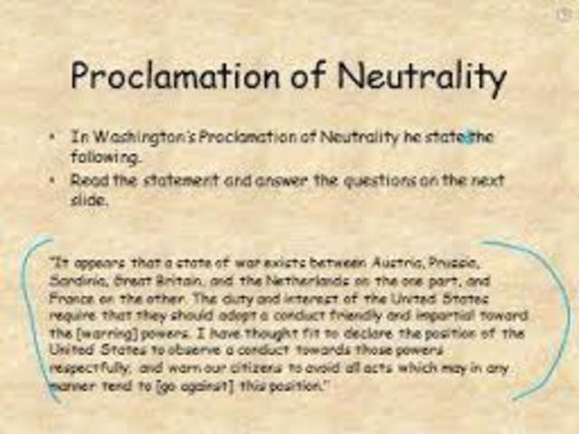 Proclamation of Neutrality