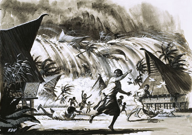 Krakatoa Eruption (Java/Sumatra)