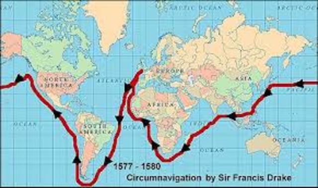 Magellan circumnavigates the globe