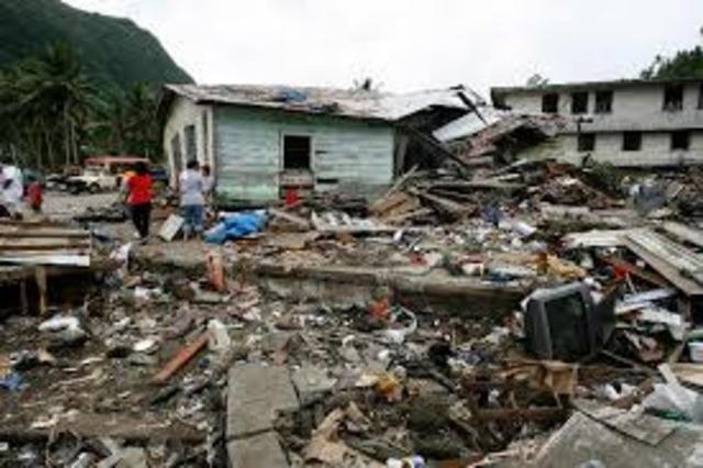 Samoa Earthquake (Samoan Islands)