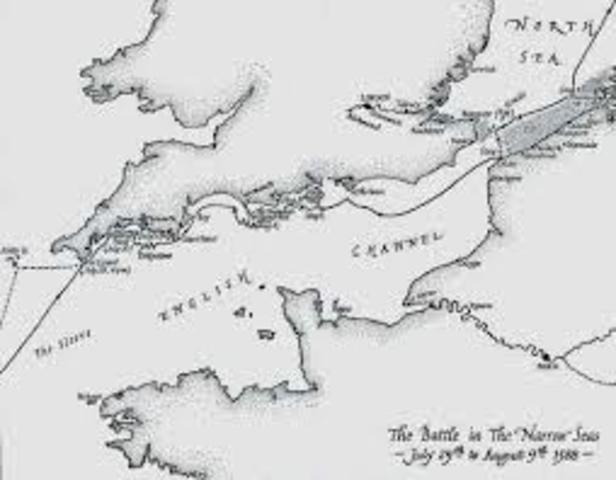 Defeat of the Spanish Armada