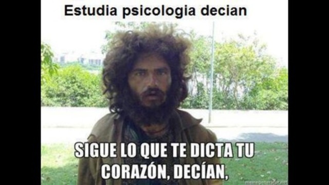 entre a estudiar psicologia