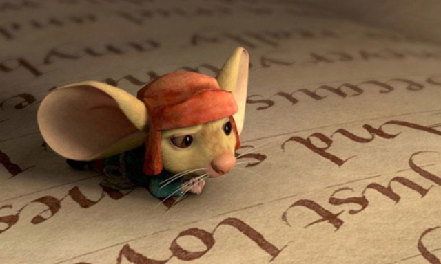 Despereaux is Taught to Nibble a Book