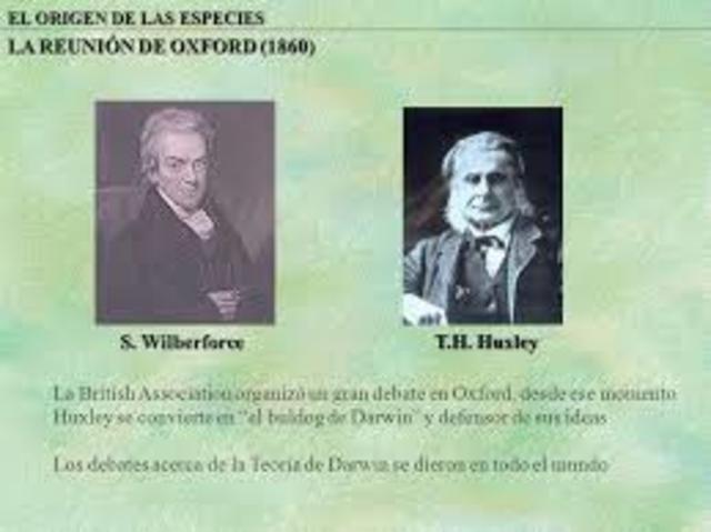 1860 Debate en Oxford