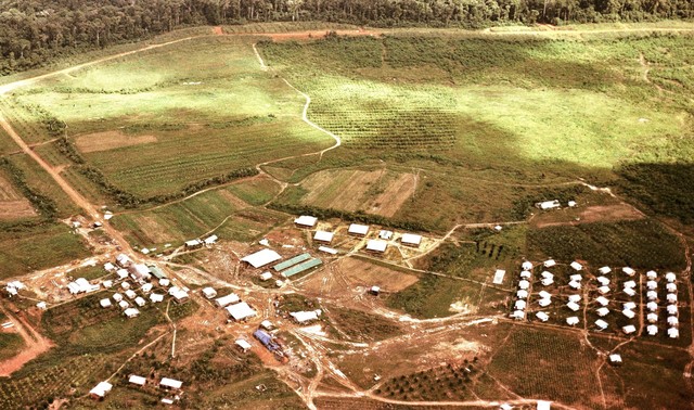 The Peoples Temple mass migrates to Jonestown