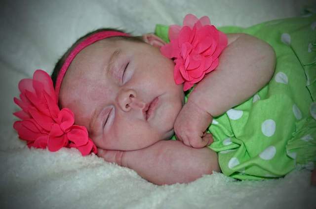 My baby cousin being born