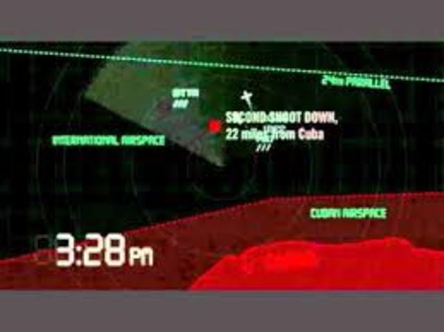 Cazas cubanos derriban dos avionetas de "Hermanos al Rescate"