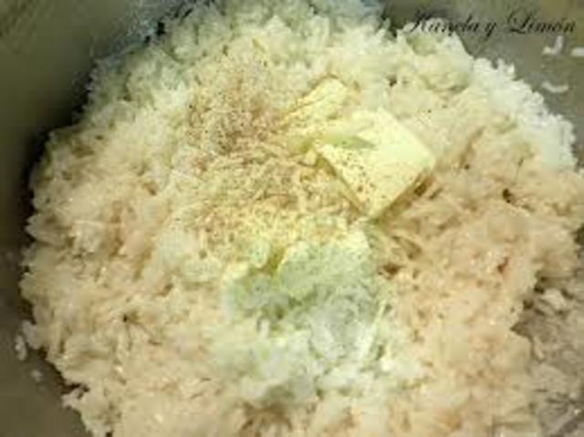 Arroz con queso