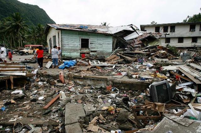 Samoa Earthquake (Samoan Islands)